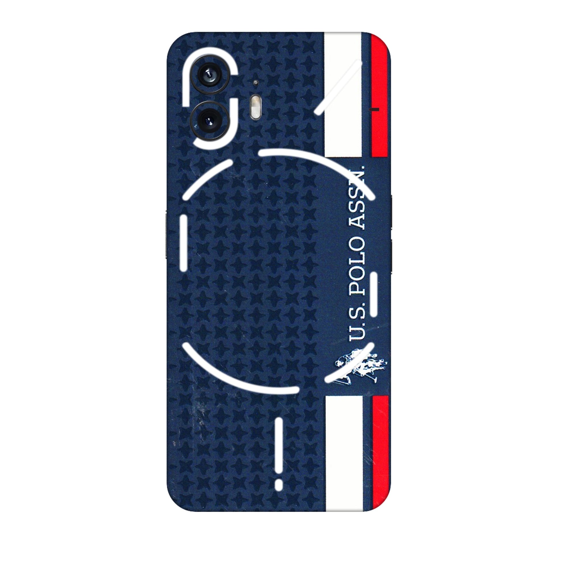 Nothing Phone Skins (All Models) - US POLO Designer Brand - 3D Embossed Finish (L-65) Nothing Phone 2