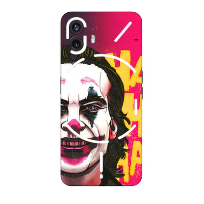 Nothing Phone Skins (All Models) - Joker Evil Laugh - 3D Embossed Finish (L-97) Nothing Phone 2