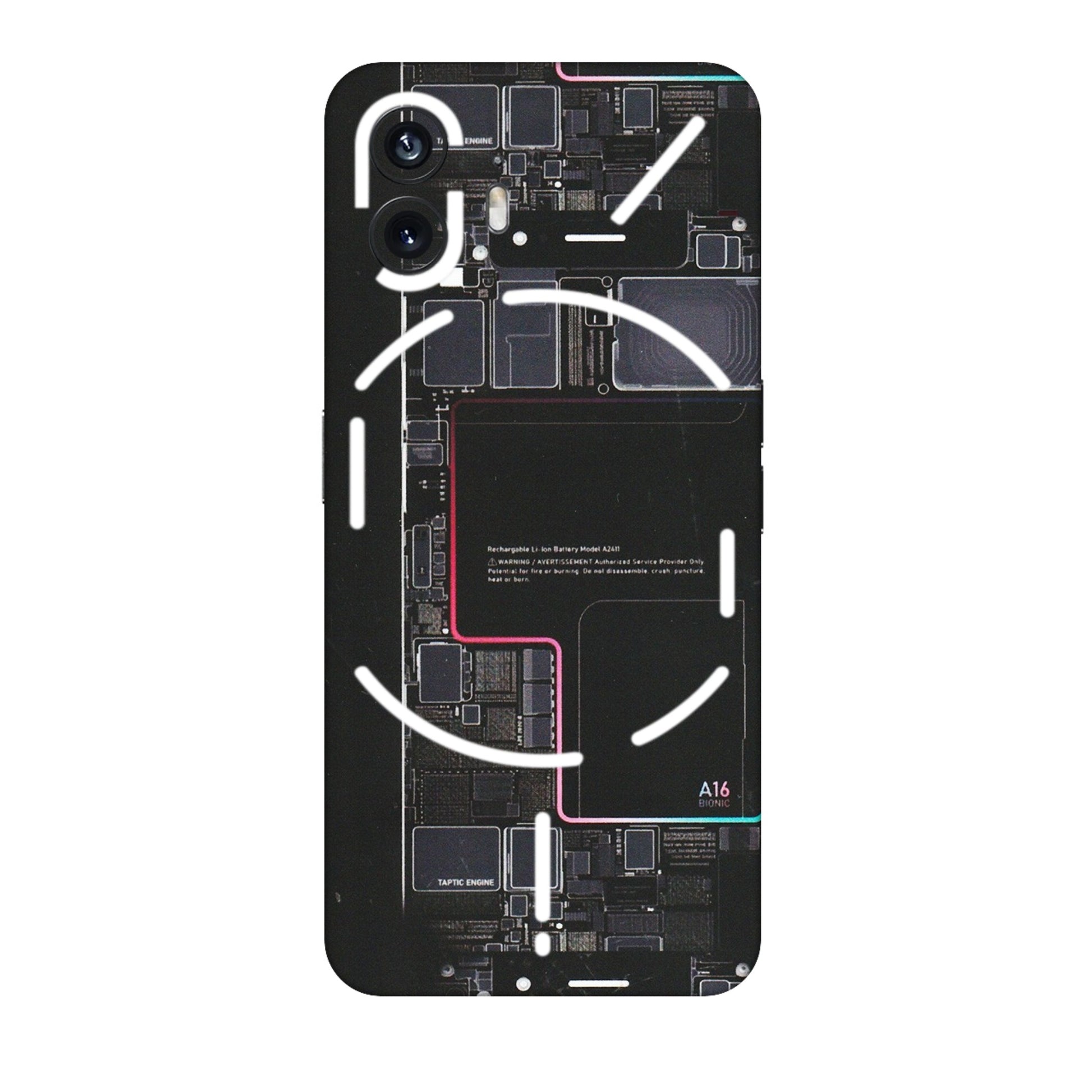 Nothing Phone Skins (All Models) - Motherboard Circuit Layout - Matte Finish (M-117) Nothing Phone 2