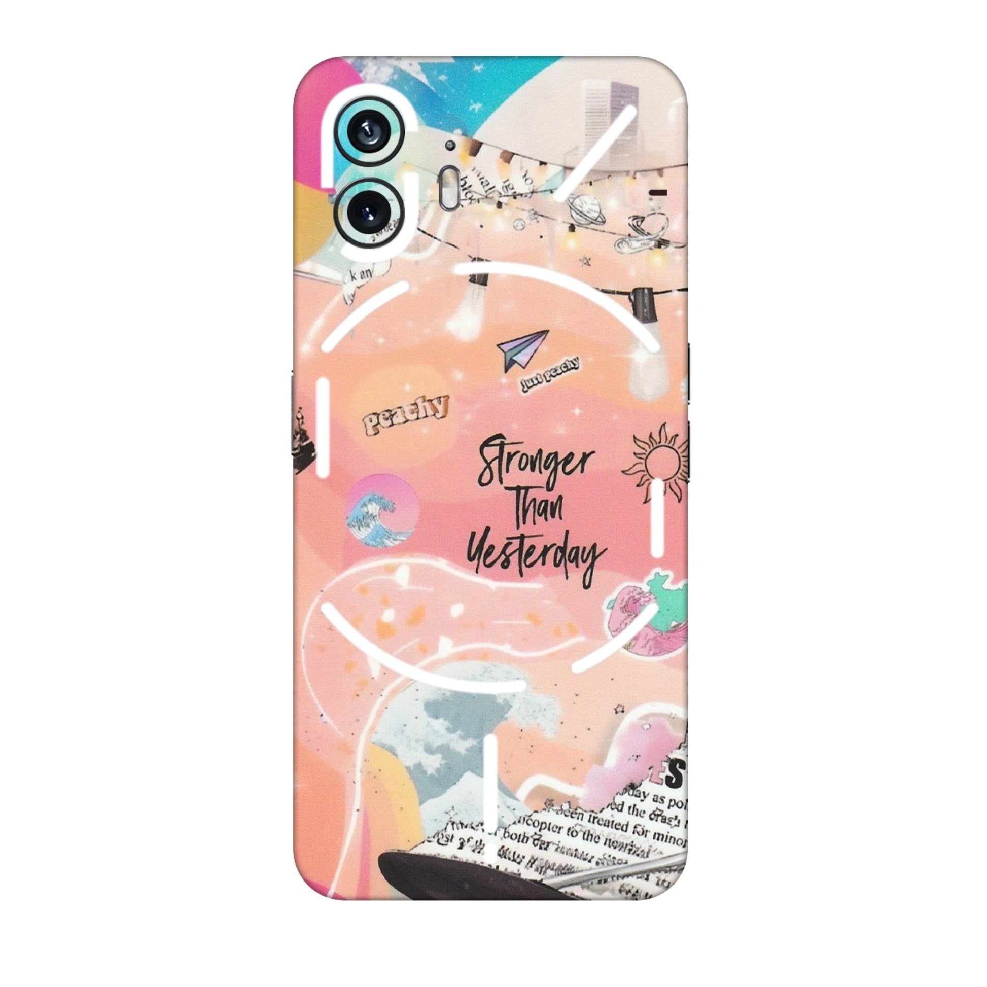 Nothing Phone Skins (All Models) - Stronger Then Yesterday - Matte Finish (M-128) Nothing Phone 2
