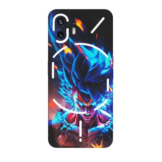 Nothing Phone Skins (All Models) - Angry Goku Dragon Ball Anime - Matte Finish (M-150) Nothing Phone 2