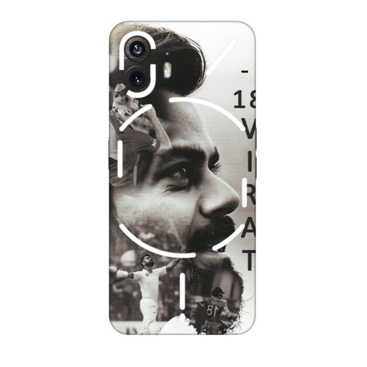 Nothing Phone Skins (All Models) - Virat Kohli Cricketer - Matte Finish (M-163) Nothing Phone 2