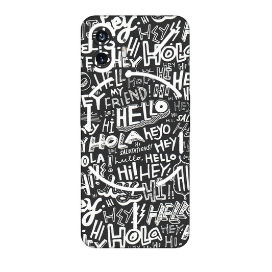 Nothing Phone Skins (All Models) - Hi Hello Doodles - Matte Finish (M-25) Nothing Phone 2