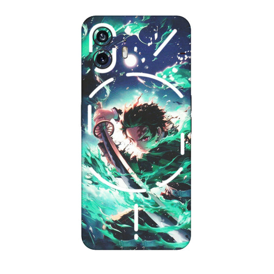 Nothing Phone Skins (All Models) - Sword Fighter Anime - Matte Finish (M-29) Nothing Phone 2