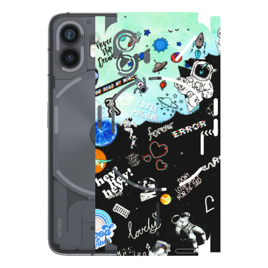 Nothing Phone Skins (All Models) - Living In A Space Dream - Matte Finish (M-46) Nothing Phone 2