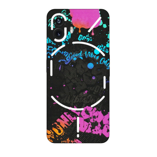 Nothing Phone Skins (All Models) - Majestic Black Vibes - Matte Finish (M-62) Nothing Phone 2