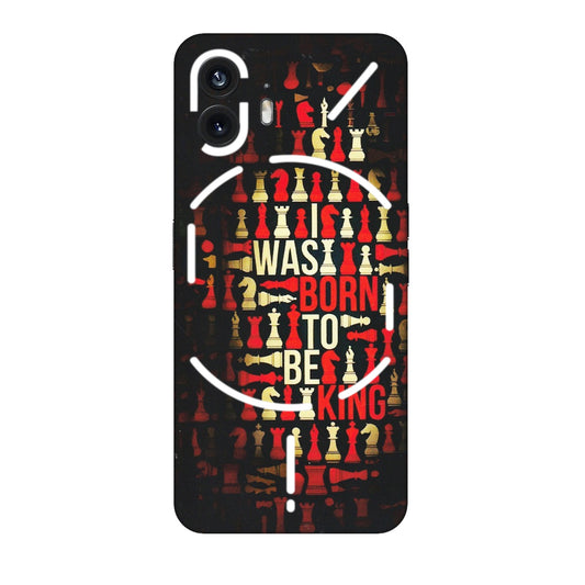 Nothing Phone Skins (All Models) - Born To Be King - Matte Finish (M-73) Nothing Phone 2
