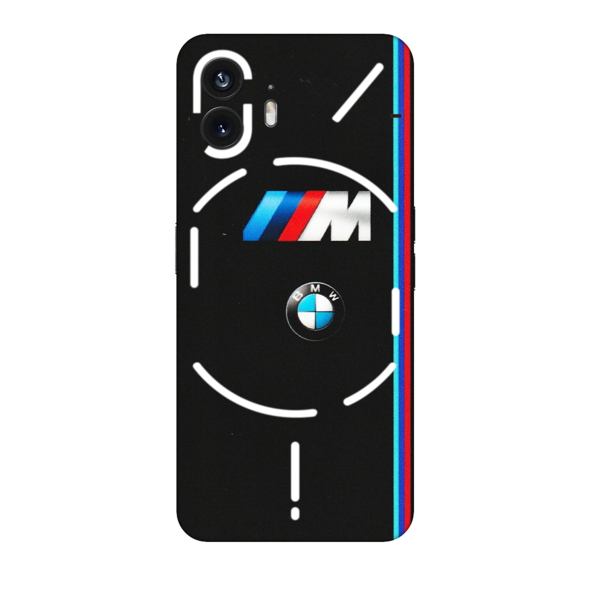 Nothing Phone Skins (All Models) - Styling With Black BMW - Matte Finish (M-74) Nothing Phone 2