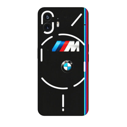 Nothing Phone Skins (All Models) - Styling With Black BMW - Matte Finish (M-74) Nothing Phone 2