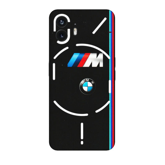 Nothing Phone Skins (All Models) - Styling With Black BMW - Matte Finish (M-74) Nothing Phone 2