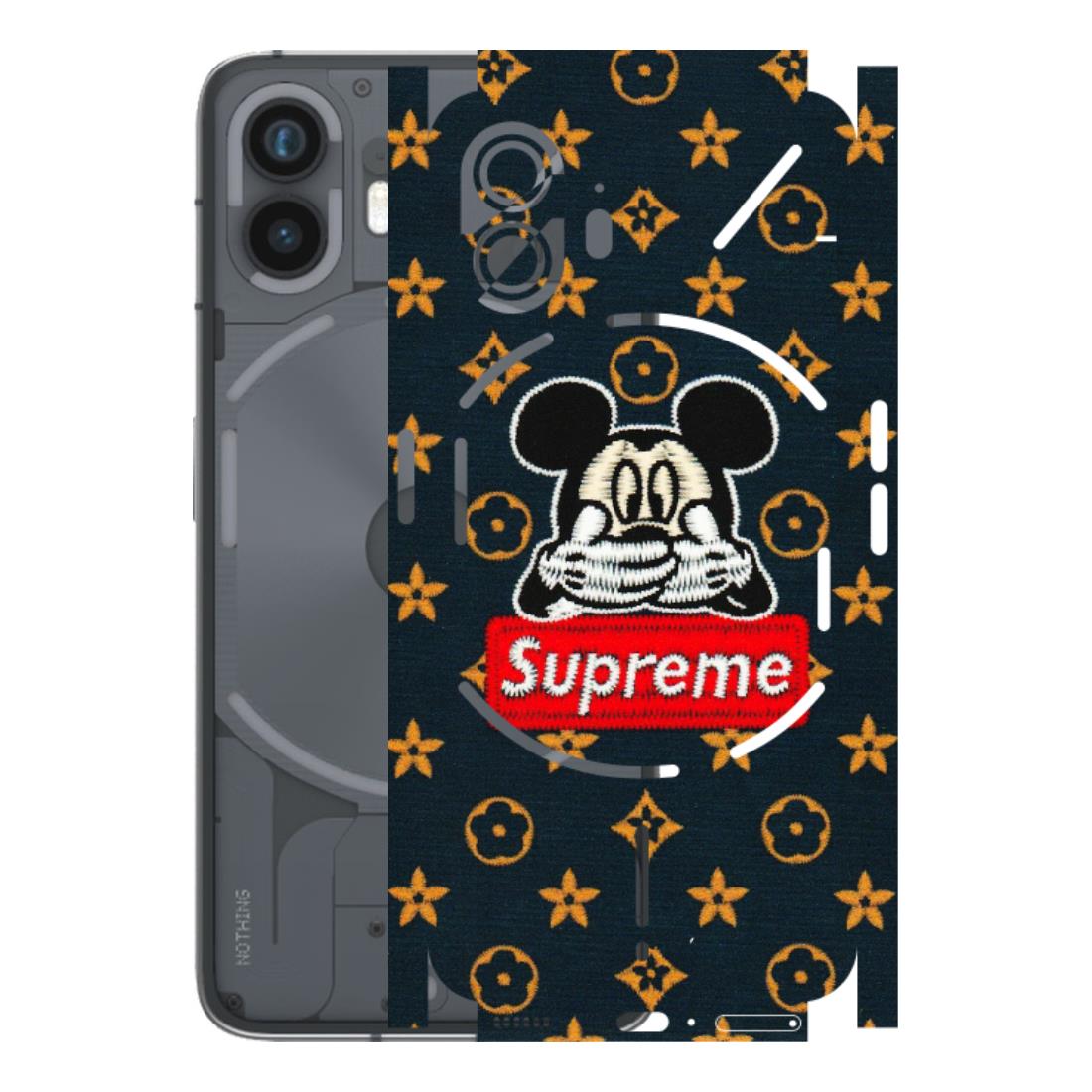Nothing Phone Skins (All Models) - Mickey Supreme - Matte Finish (M-83) Nothing Phone 2