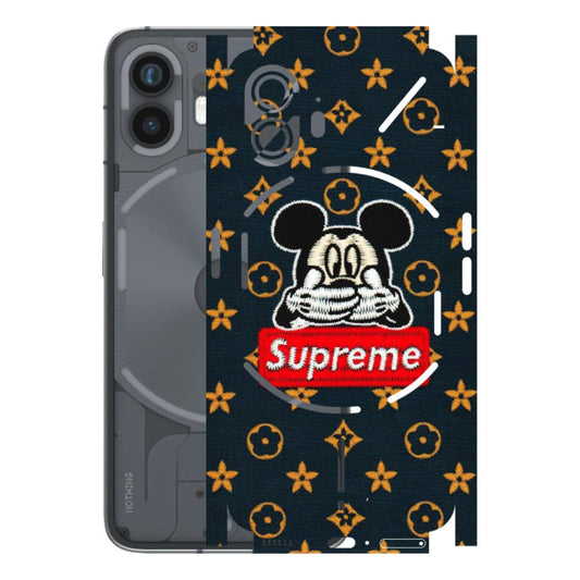 Nothing Phone Skins (All Models) - Mickey Supreme - Matte Finish (M-83) Nothing Phone 2