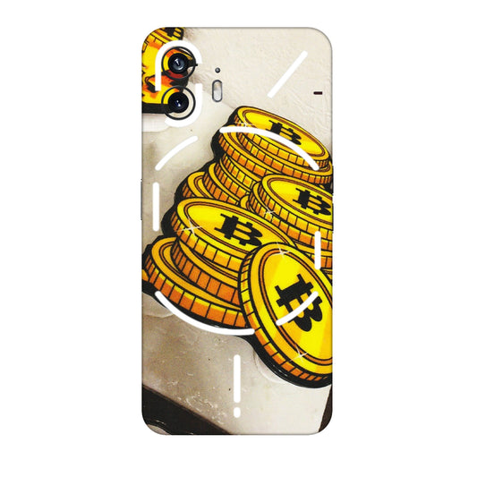 Nothing Phone Skins (All Models) - Billionaire Bitcoin Collection - Matte Finish (M-92) Nothing Phone 2