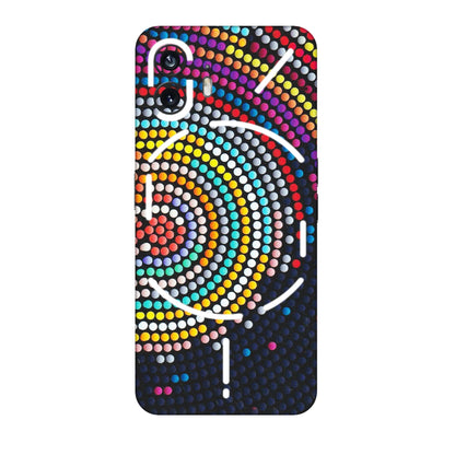 Nothing Phone Skins (All Models) - Rainbow Dot Mandala - Matte Finish (M-97) Nothing Phone 2