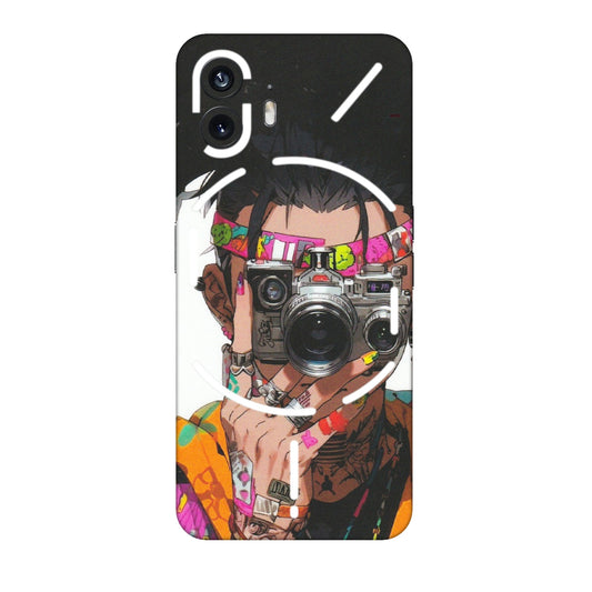 Nothing Phone Skins (All Models) - Camera Lover Girl - Matte Finish (M-09) Nothing Phone 2