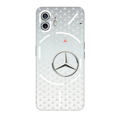 Nothing Phone Skins (All Models) - Tranzy Series Mercedes Benz - Transparent Finish (T-10) Nothing Phone 2