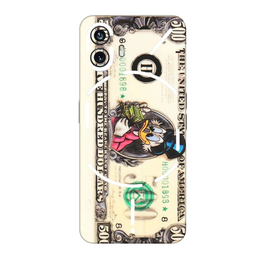 Nothing Phone Skins (All Models) - Tranzy Series Five Hundred Dollar Duck - Transparent Finish (T-15) Nothing Phone 2