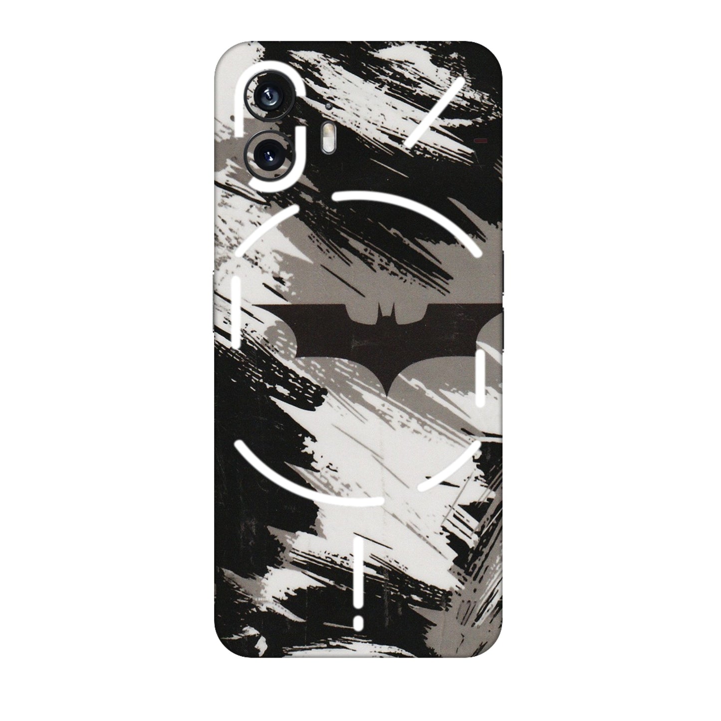 Nothing Phone Skins (All Models) - Tranzy Series Batman Fleece DC - Transparent Finish (T-19) Nothing Phone 2