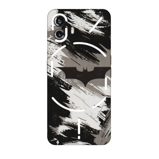 Nothing Phone Skins (All Models) - Tranzy Series Batman Fleece DC - Transparent Finish (T-19) Nothing Phone 2