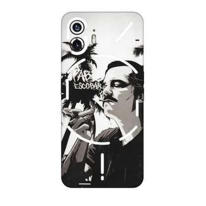 Nothing Phone Skins (All Models) - Tranzy Series Pab Escobar - Transparent Finish (T-5) Nothing Phone 2