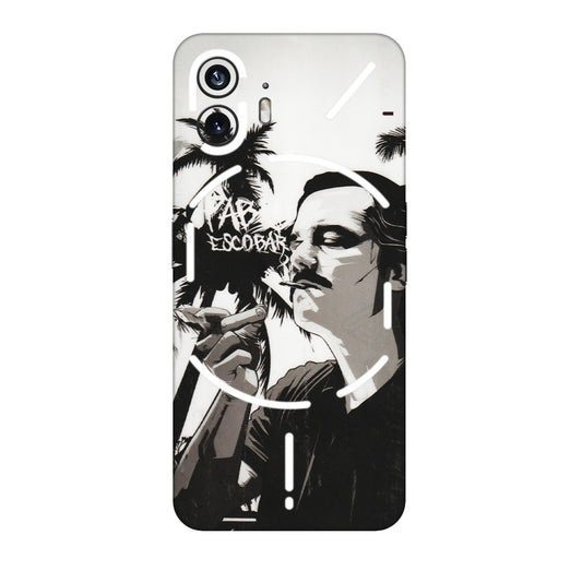 Nothing Phone Skins (All Models) - Tranzy Series Pab Escobar - Transparent Finish (T-5) Nothing Phone 2