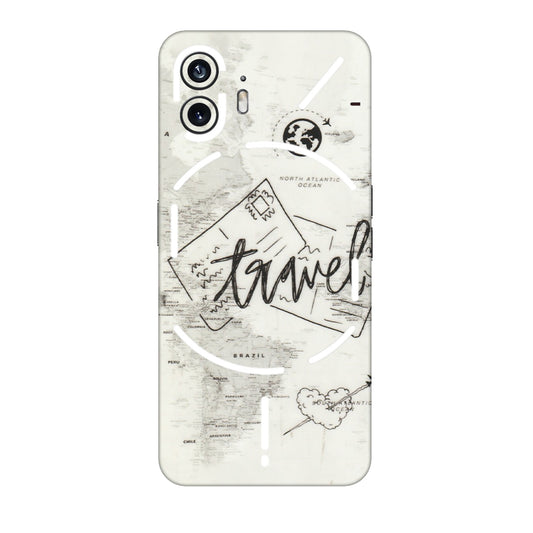 Nothing Phone Skins (All Models) - Tranzy Series Travel Ticket - Transparent Finish (T-6) Nothing Phone 2