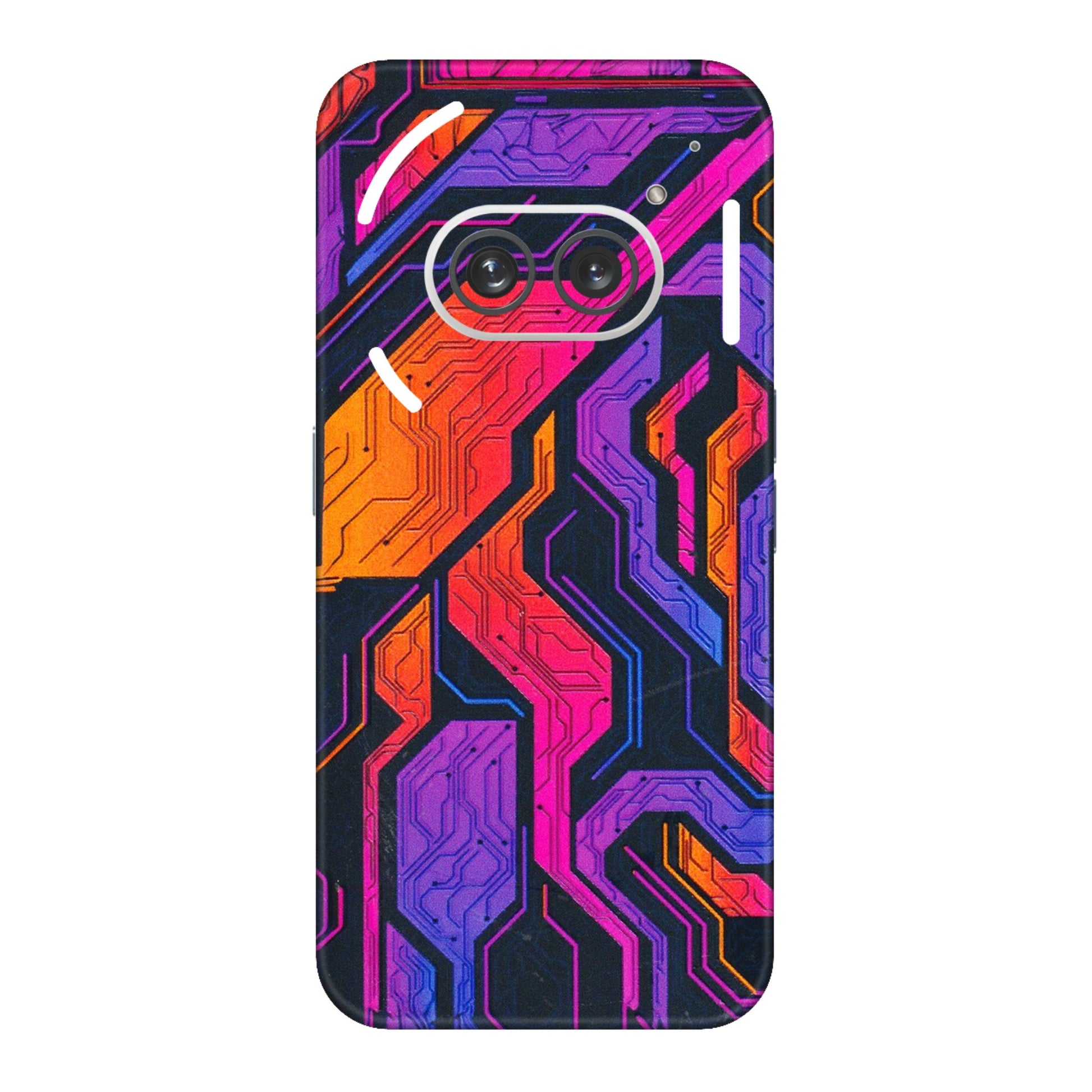 Nothing Phone Skins (All Models) - Tech Circuits Futuristic - 3D Embossed Finish (L-07) Nothing Phone 2A