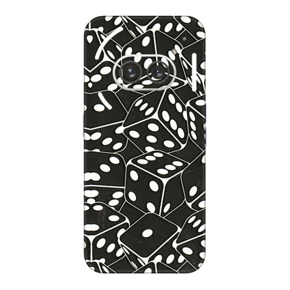 Nothing Phone Skins (All Models) - Big Black Dices - 3D Embossed Finish (L-106) Nothing Phone 2A