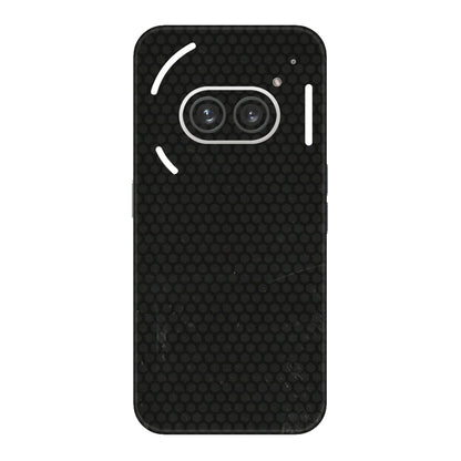 Nothing Phone Skins (All Models) - Black honeycomb - 3D Embossed Finish (L-114) Nothing Phone 2A