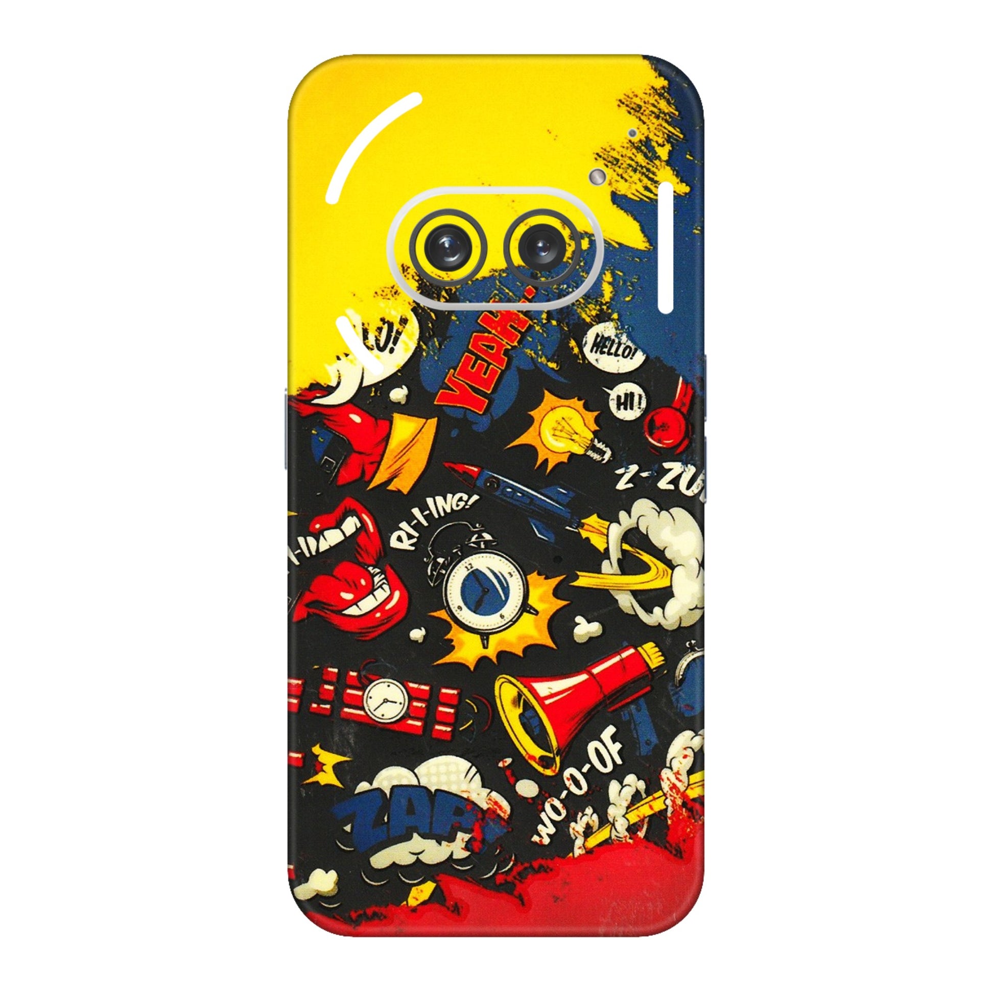 Nothing Phone Skins (All Models) - Pacific Doodle Art - 3D Embossed Finish (L-120) Nothing Phone 2A