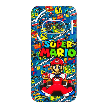 Nothing Phone Skins (All Models) - Super Mario Kart - 3D Embossed Finish (L-140) Nothing Phone 2A