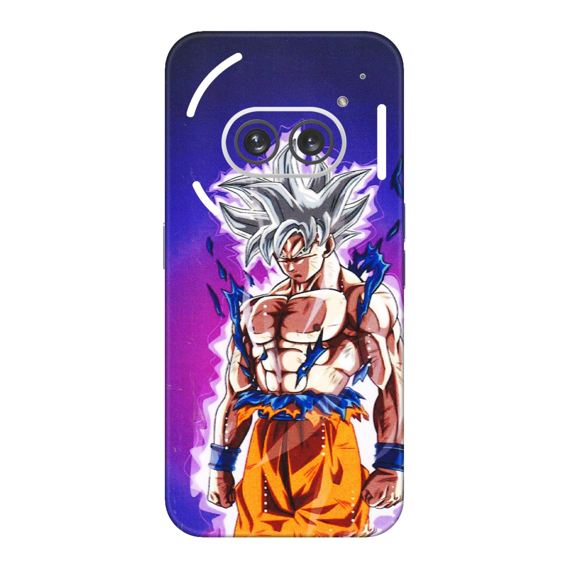 Nothing Phone Skins (All Models) - Goku Purple Anime - 3D Embossed Finish (L-147) Nothing Phone 2A