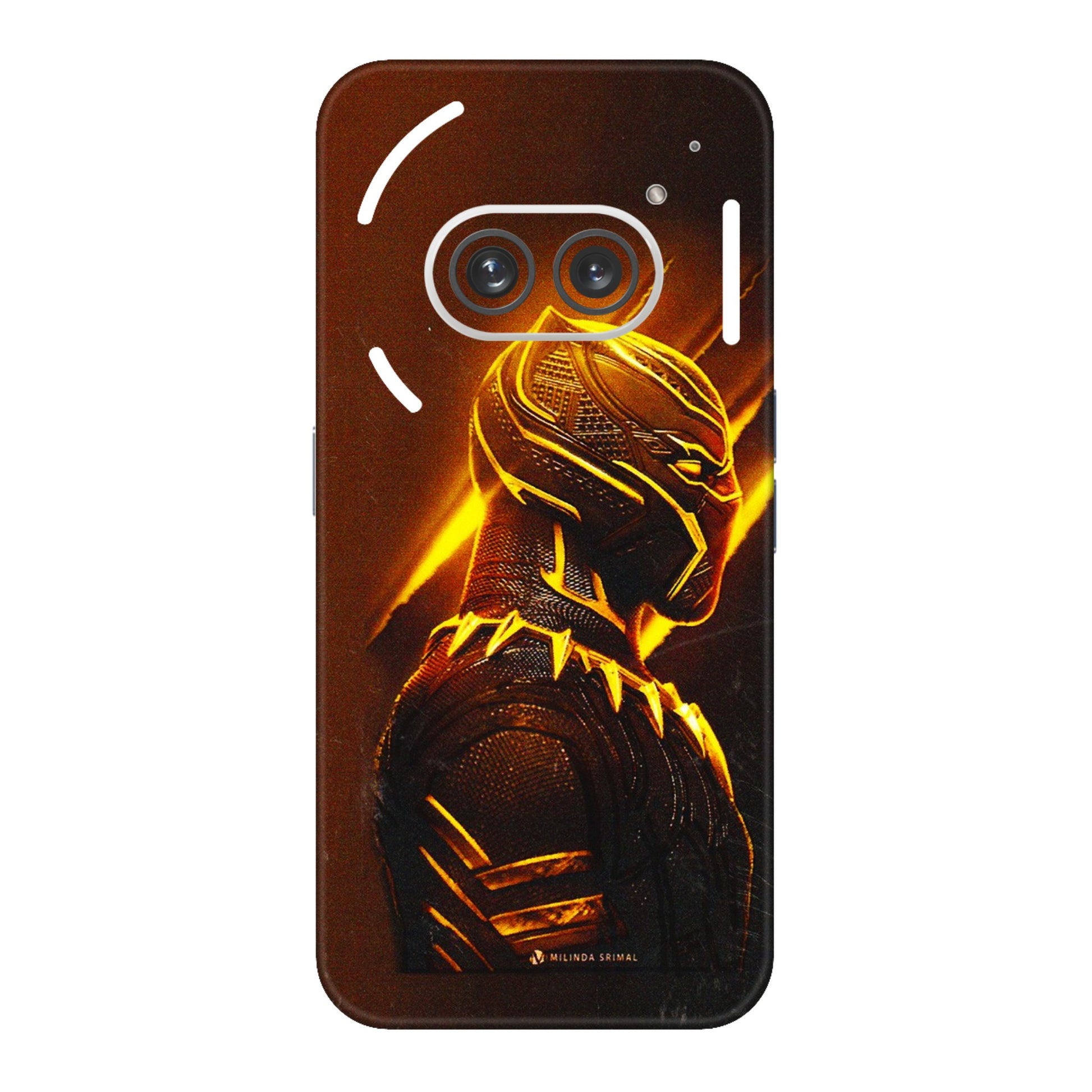 Nothing Phone Skins (All Models) - Gold Black Panther - 3D Embossed Finish (L-181) Nothing Phone 2A
