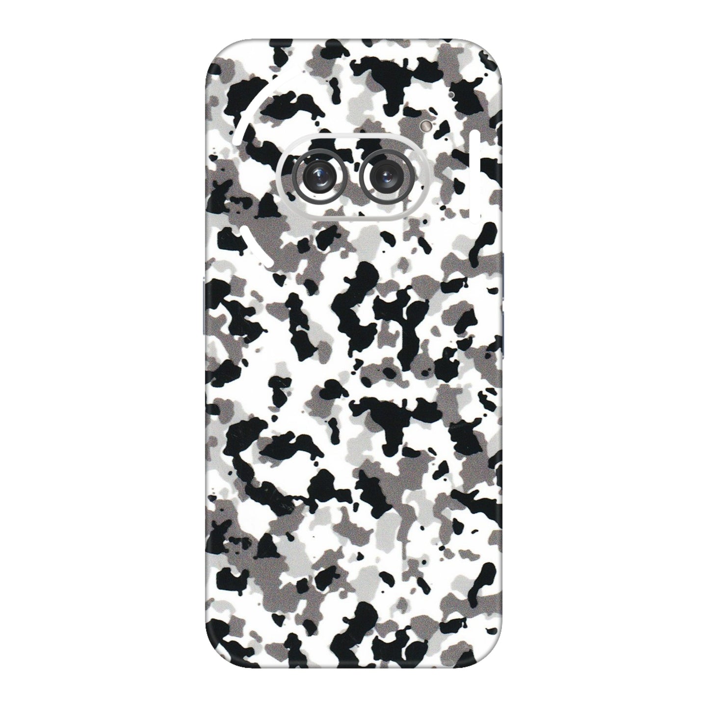 Nothing Phone Skins (All Models) - White Black Camouflage - 3D Embossed Finish (L-18) Nothing Phone 2A