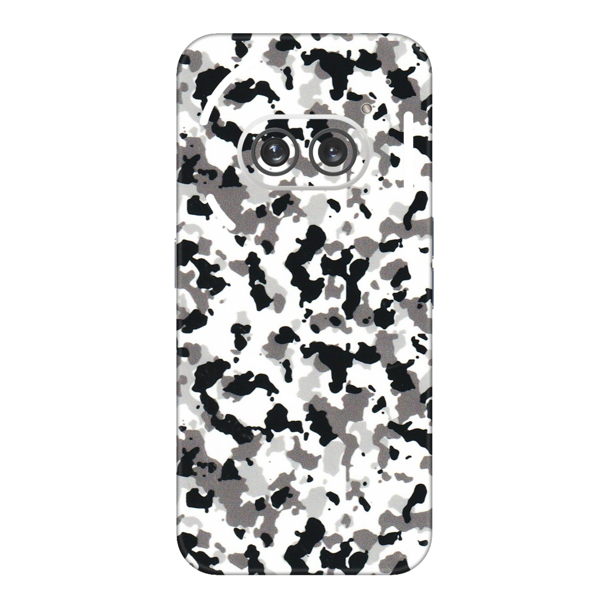 Nothing Phone Skins (All Models) - White Black Camouflage - 3D Embossed Finish (L-18) Nothing Phone 2A