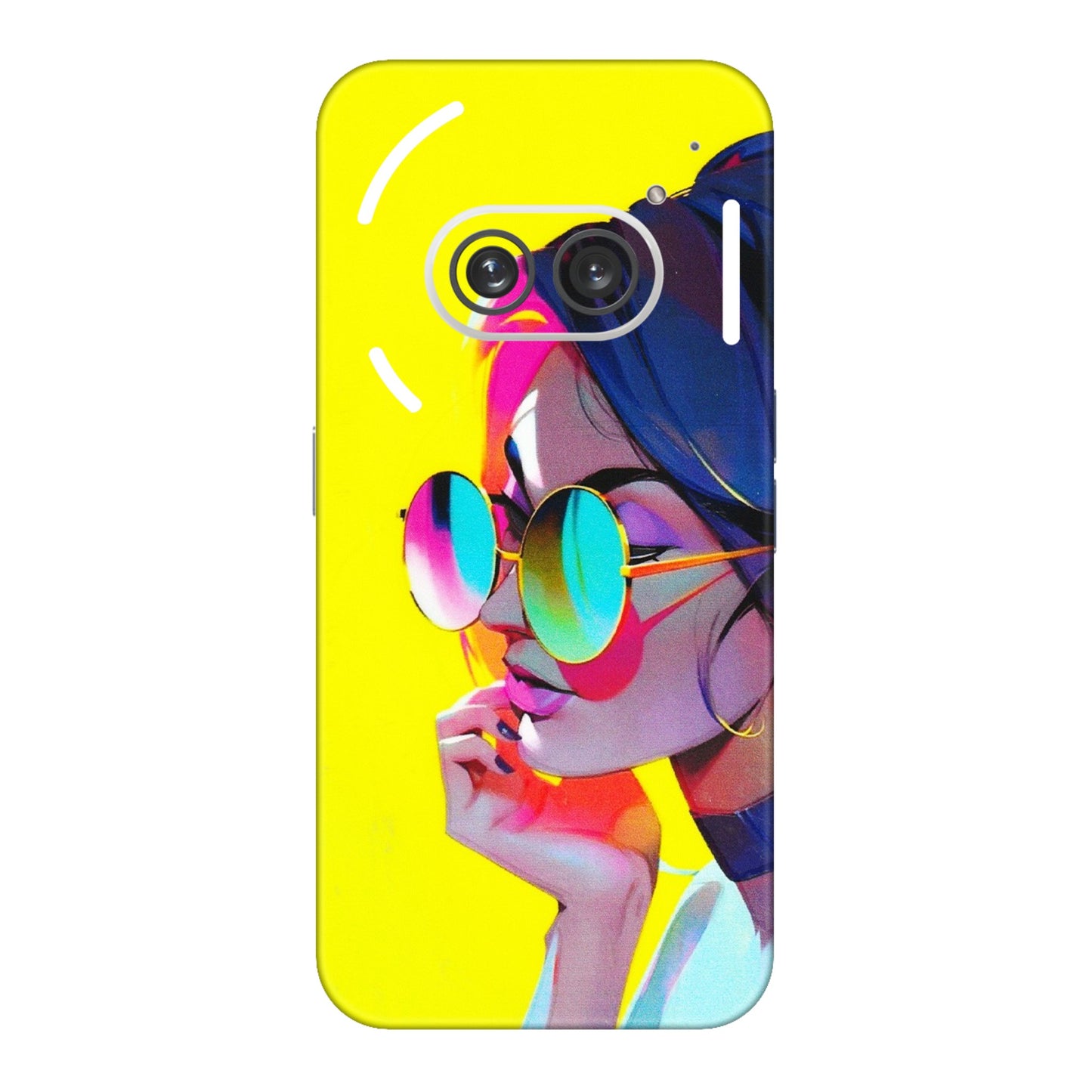 Nothing Phone Skins (All Models) - Bold Stylish Girl - 3D Embossed Finish (L-222) Nothing Phone 2A