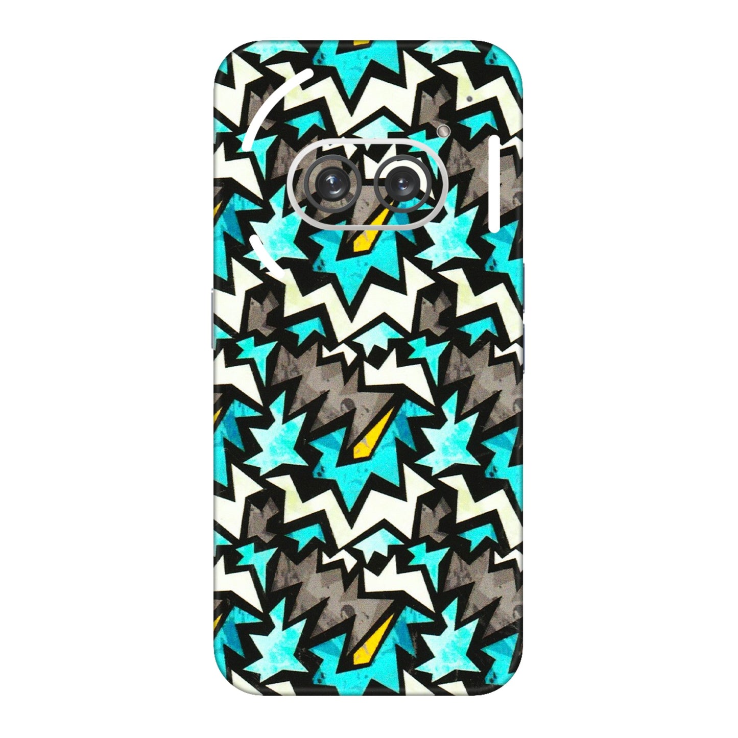 Nothing Phone Skins (All Models) - Funky Zig Zag - 3D Embossed Finish (L-223) Nothing Phone 2A