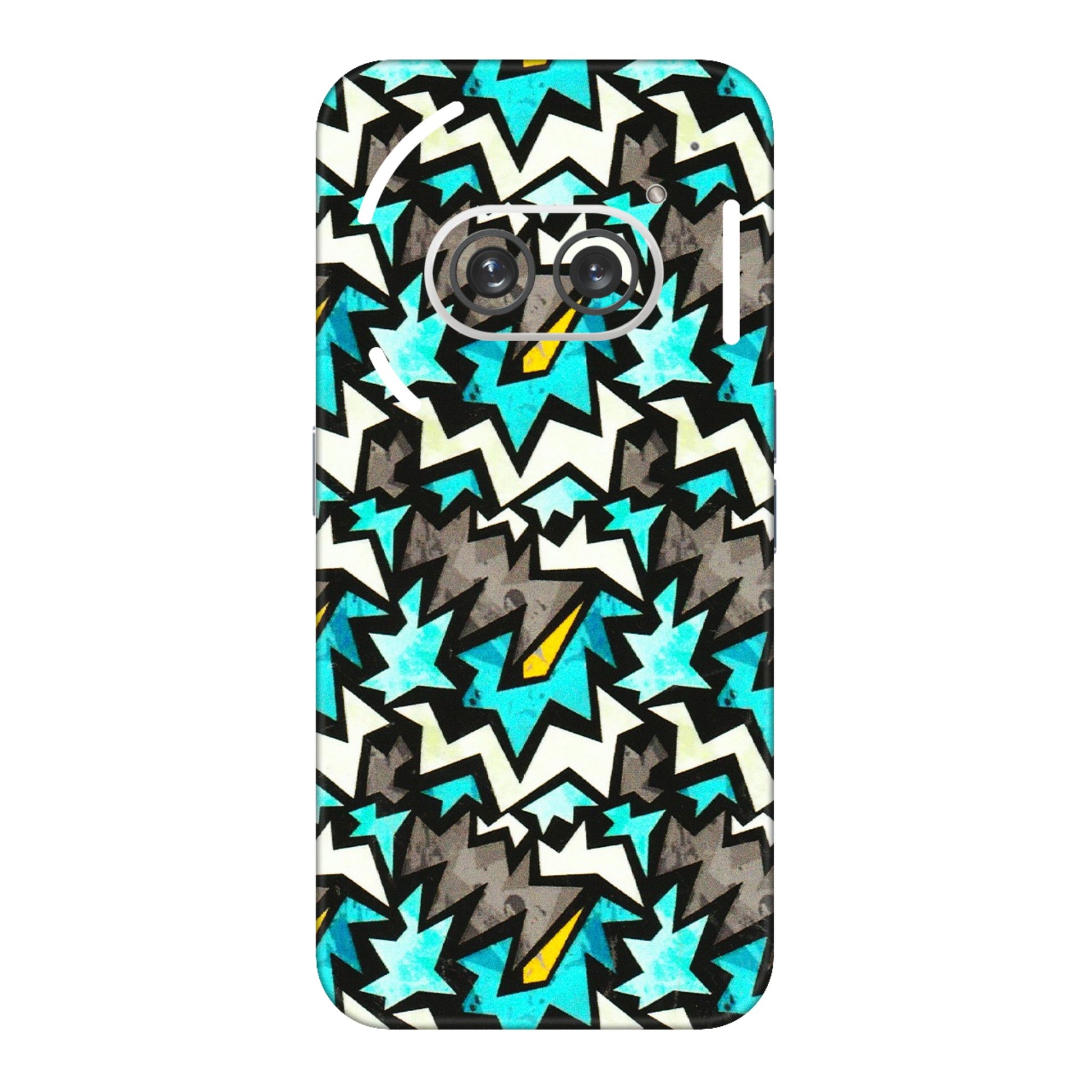 Nothing Phone Skins (All Models) - Funky Zig Zag - 3D Embossed Finish (L-223) Nothing Phone 2A