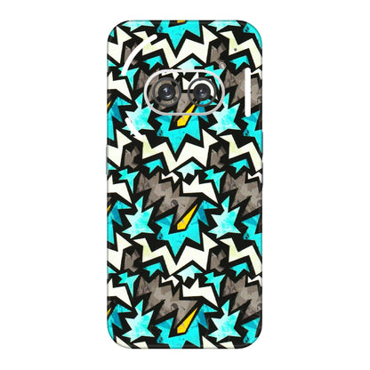 Nothing Phone Skins (All Models) - Funky Zig Zag - 3D Embossed Finish (L-223) Nothing Phone 2A