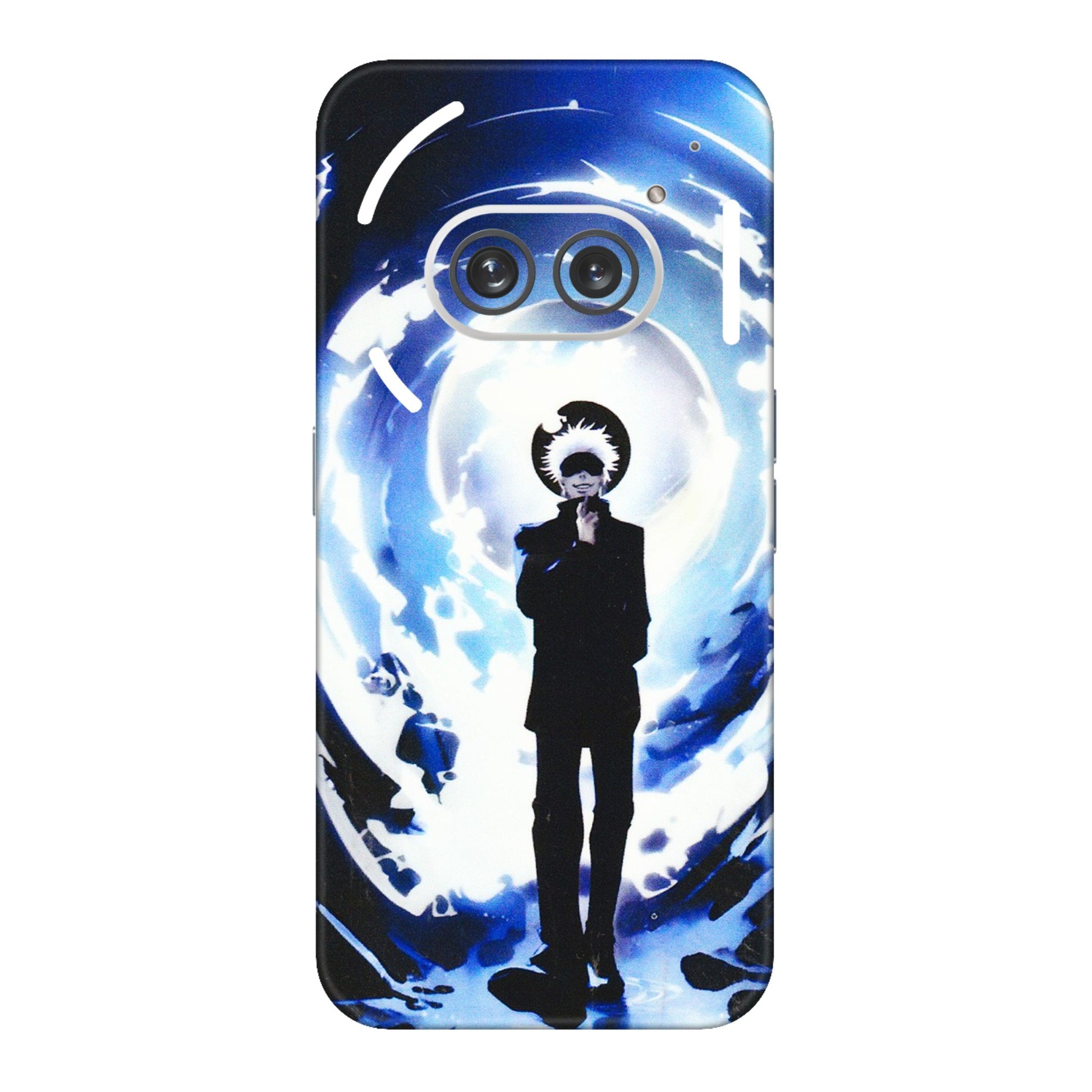 Nothing Phone Skins (All Models) - Satoru Gojo Dark Blue - 3D Embossed Finish (L-235) Nothing Phone 2A