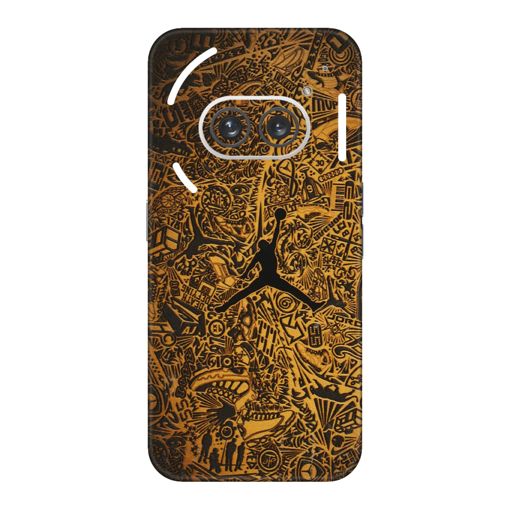 Nothing Phone Skins (All Models) - Premium Gold Basketball Player - 3D Embossed Finish (L-236) Nothing Phone 2A