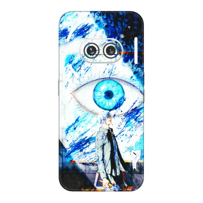 Nothing Phone Skins (All Models) - Gojo Satoru evil eye - 3D Embossed Finish (L-239) Nothing Phone 2A