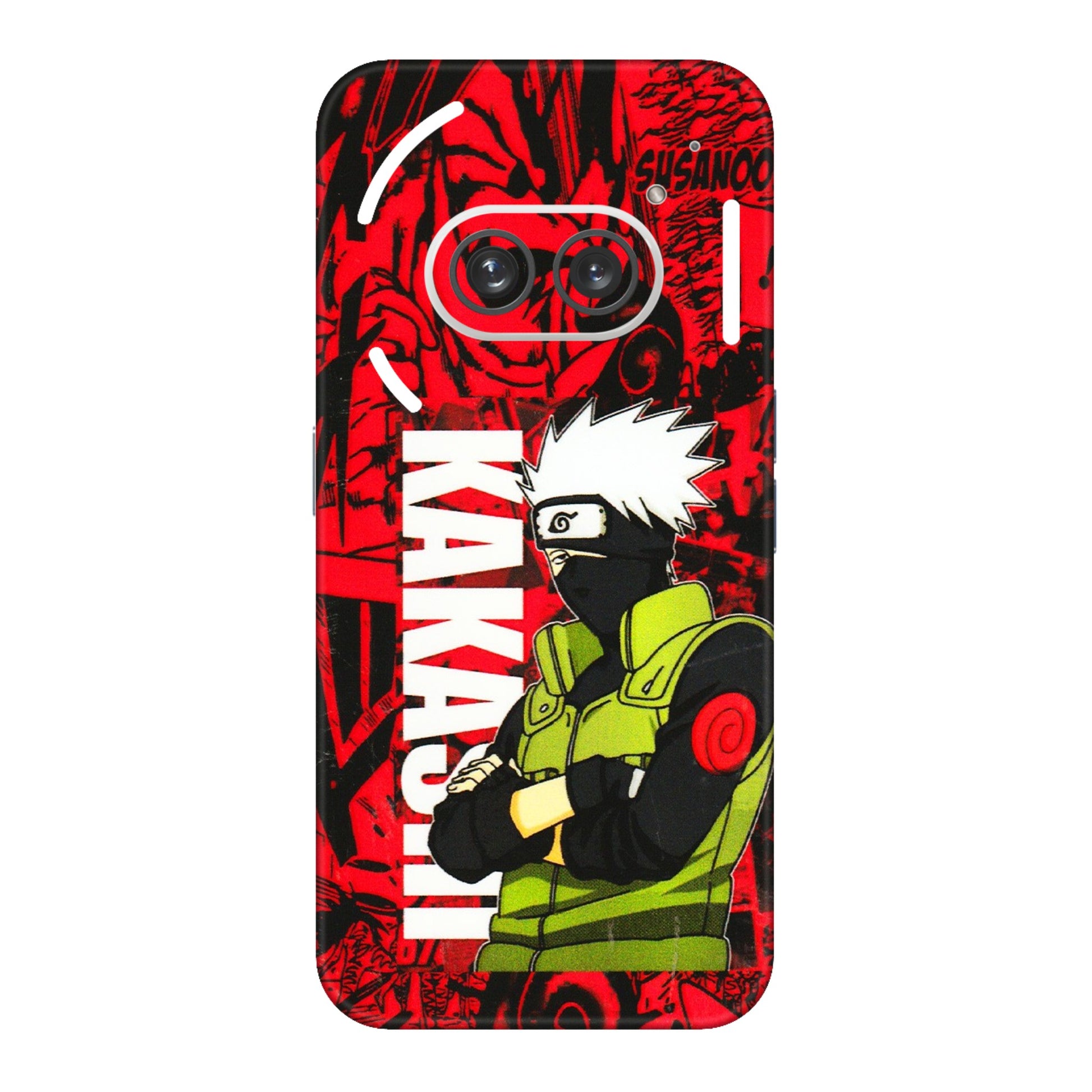 Nothing Phone Skins (All Models) - Kakashi Red Anime - 3D Embossed Finish (L-251) Nothing Phone 2A