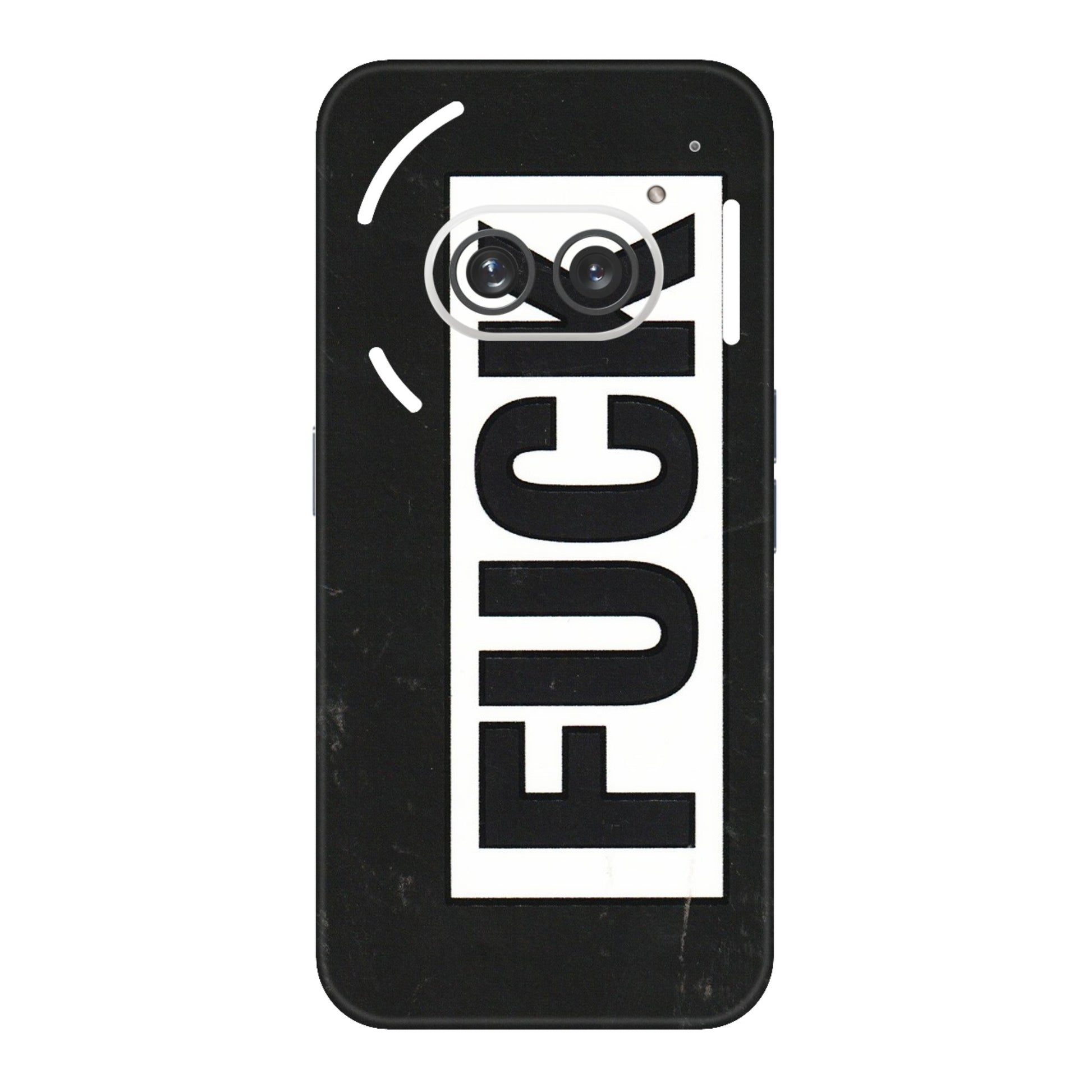 Nothing Phone Skins (All Models) - The F Word - 3D Embossed Finish (L-255) Nothing Phone 2A