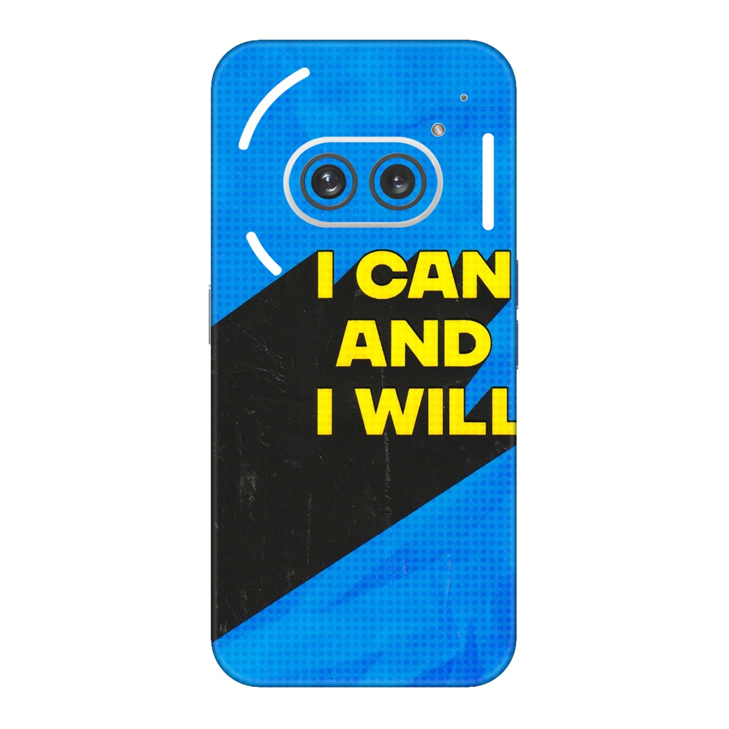Nothing Phone Skins (All Models) - I Can And I Will  Latest - 3D Embossed Finish (L-281) Nothing Phone 2A