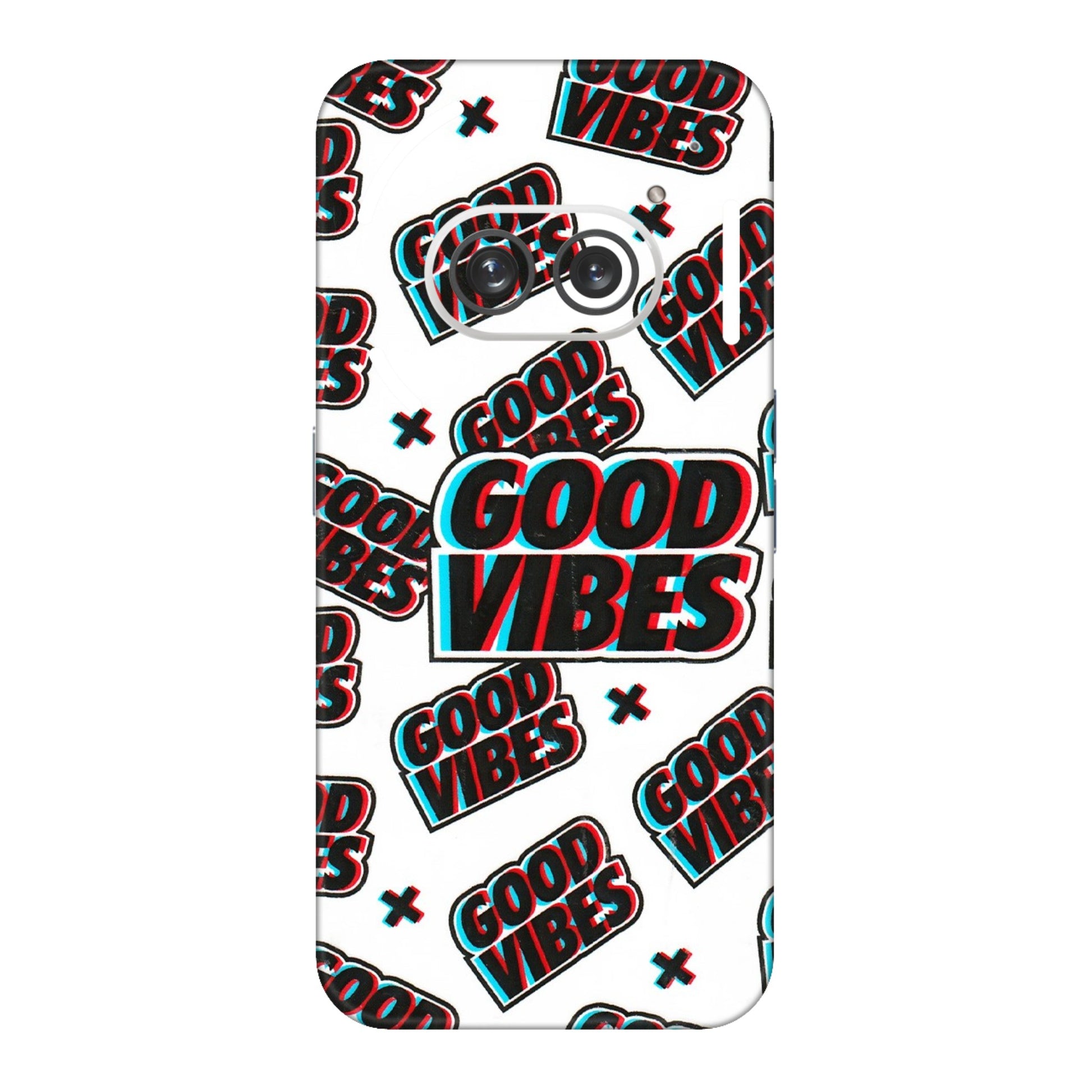 Nothing Phone Skins (All Models) - Good Vibes  Latest - 3D Embossed Finish (L-282) Nothing Phone 2A