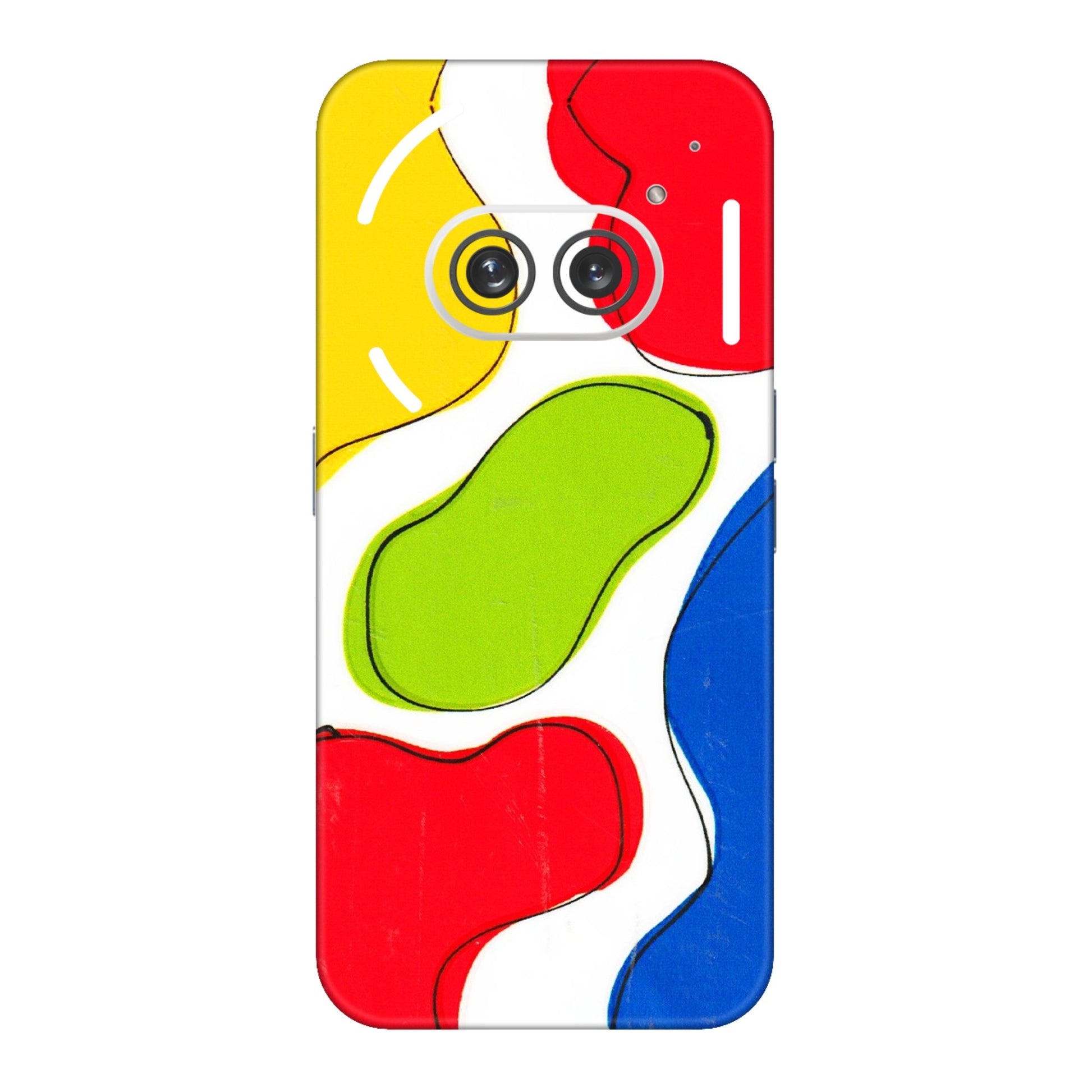 Nothing Phone Skins (All Models) - RGB Colour Paint  Latest - 3D Embossed Finish (L-284) Nothing Phone 2A