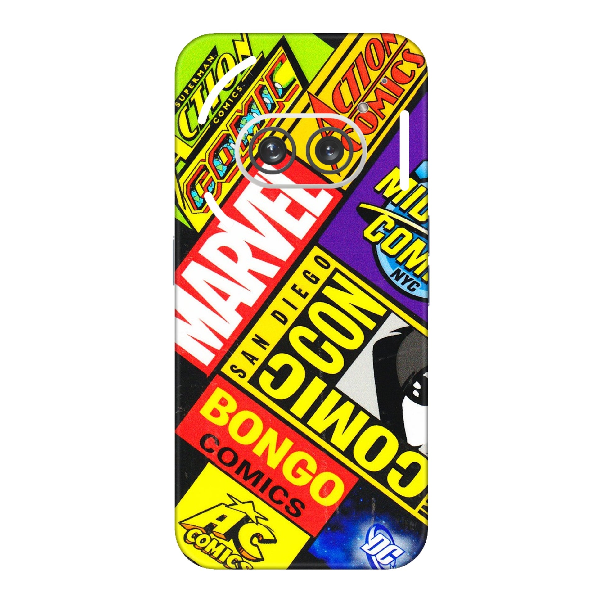 Nothing Phone Skins (All Models) - Bongo Comic Con - 3D Embossed Finish (L-325) Nothing Phone 2A