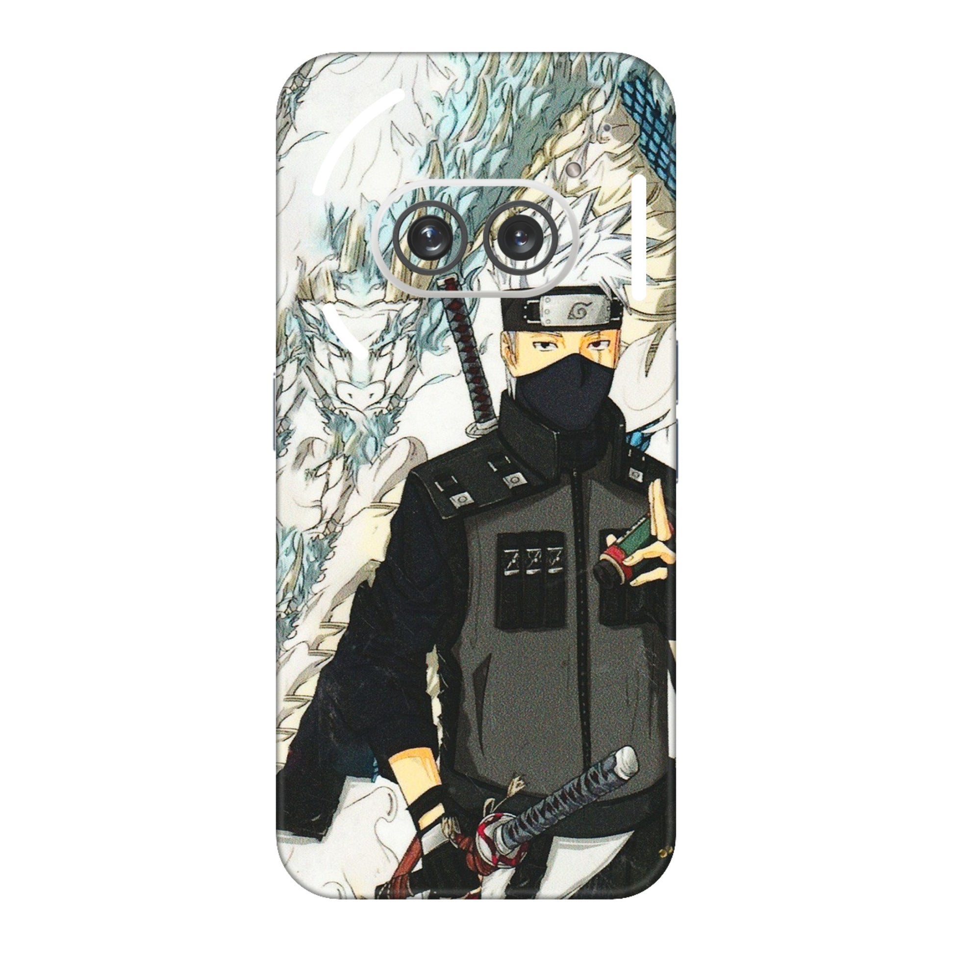 Nothing Phone Skins (All Models) - Kakashi Hatake Naruto Anime - 3D Embossed Finish (L-46) Nothing Phone 2A
