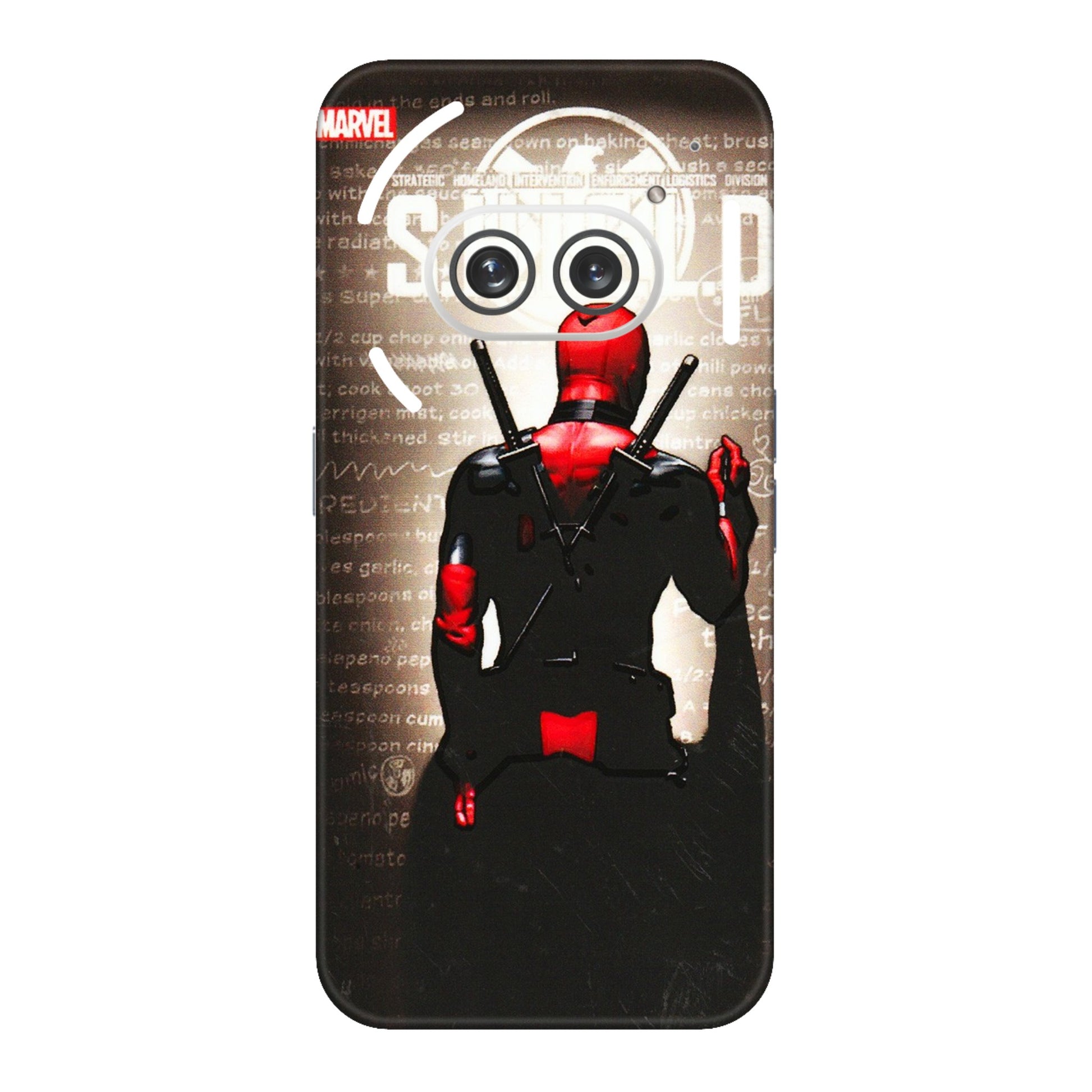 Nothing Phone Skins (All Models) - Deadpool - 3D Embossed Finish (L-56) Nothing Phone 2A